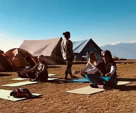 2 Weeks Yoga Trekking Tour in India